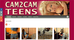 Desktop Screenshot of cam2cam-teens.com